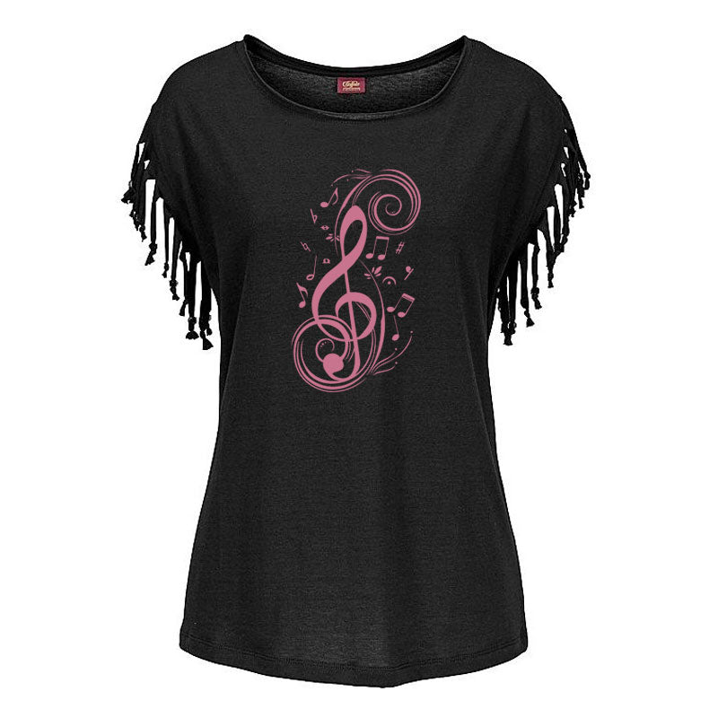 Musical Note Graphic Shirt