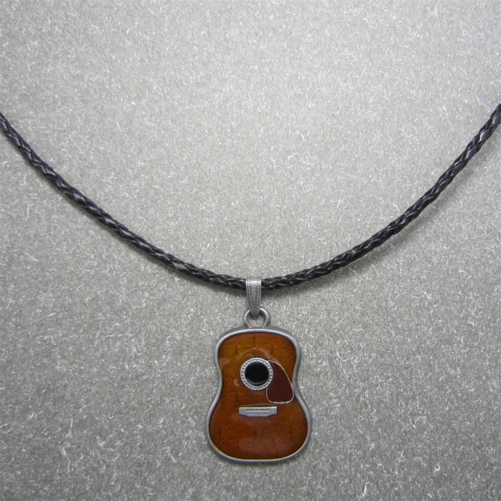 Guitar Music Metal Necklace