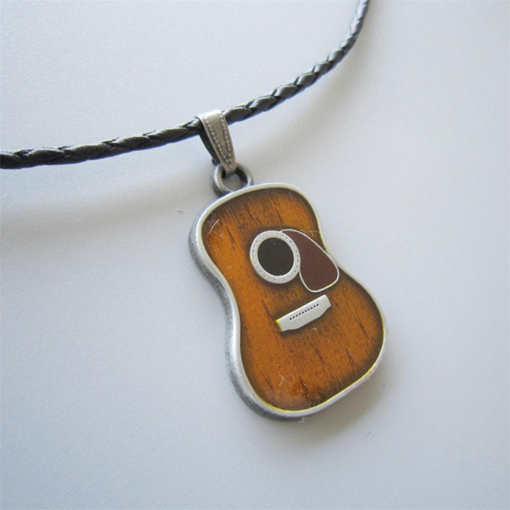 Guitar Music Metal Necklace