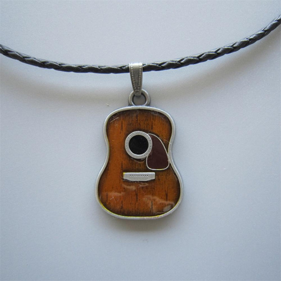 Guitar Music Metal Necklace