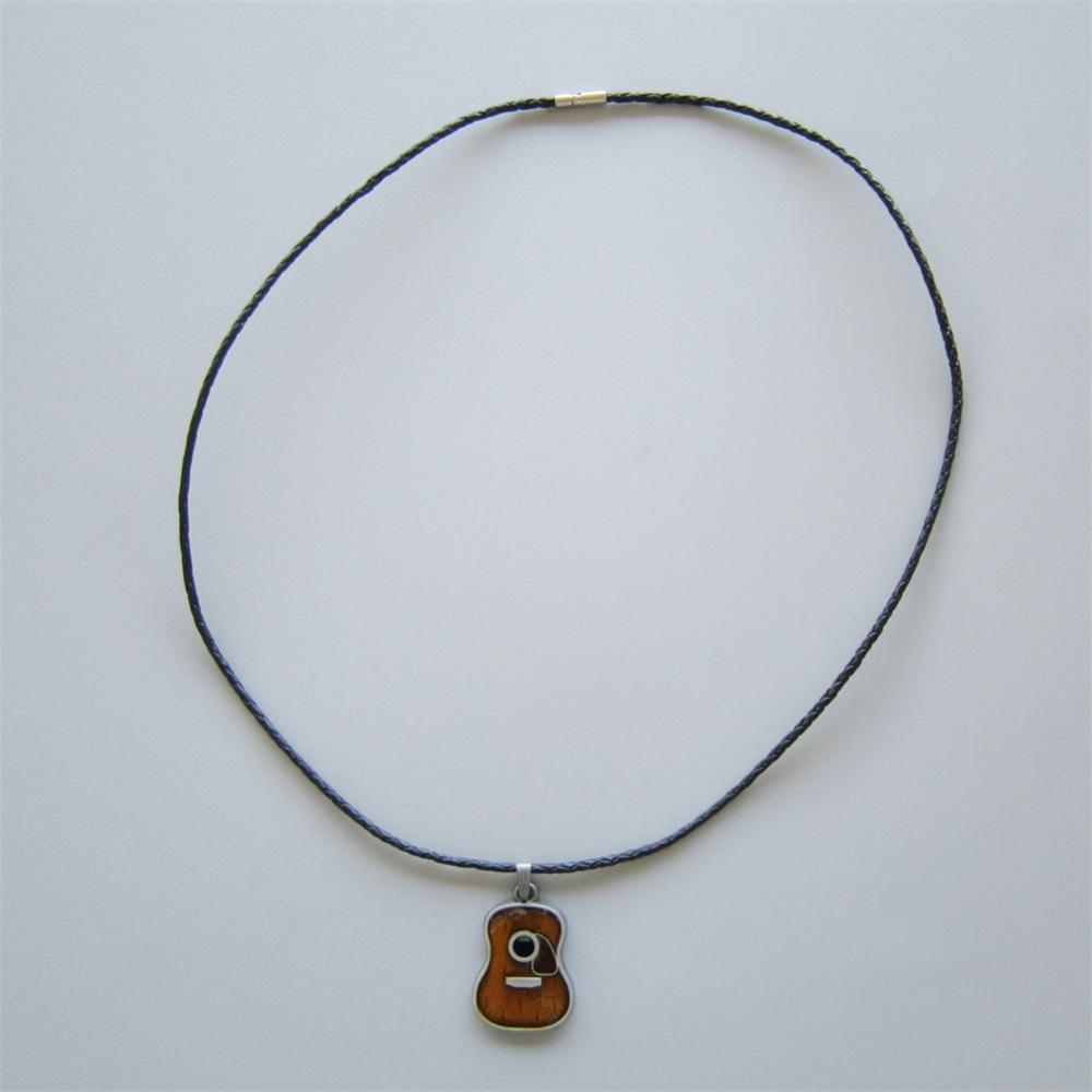 Guitar Music Metal Necklace