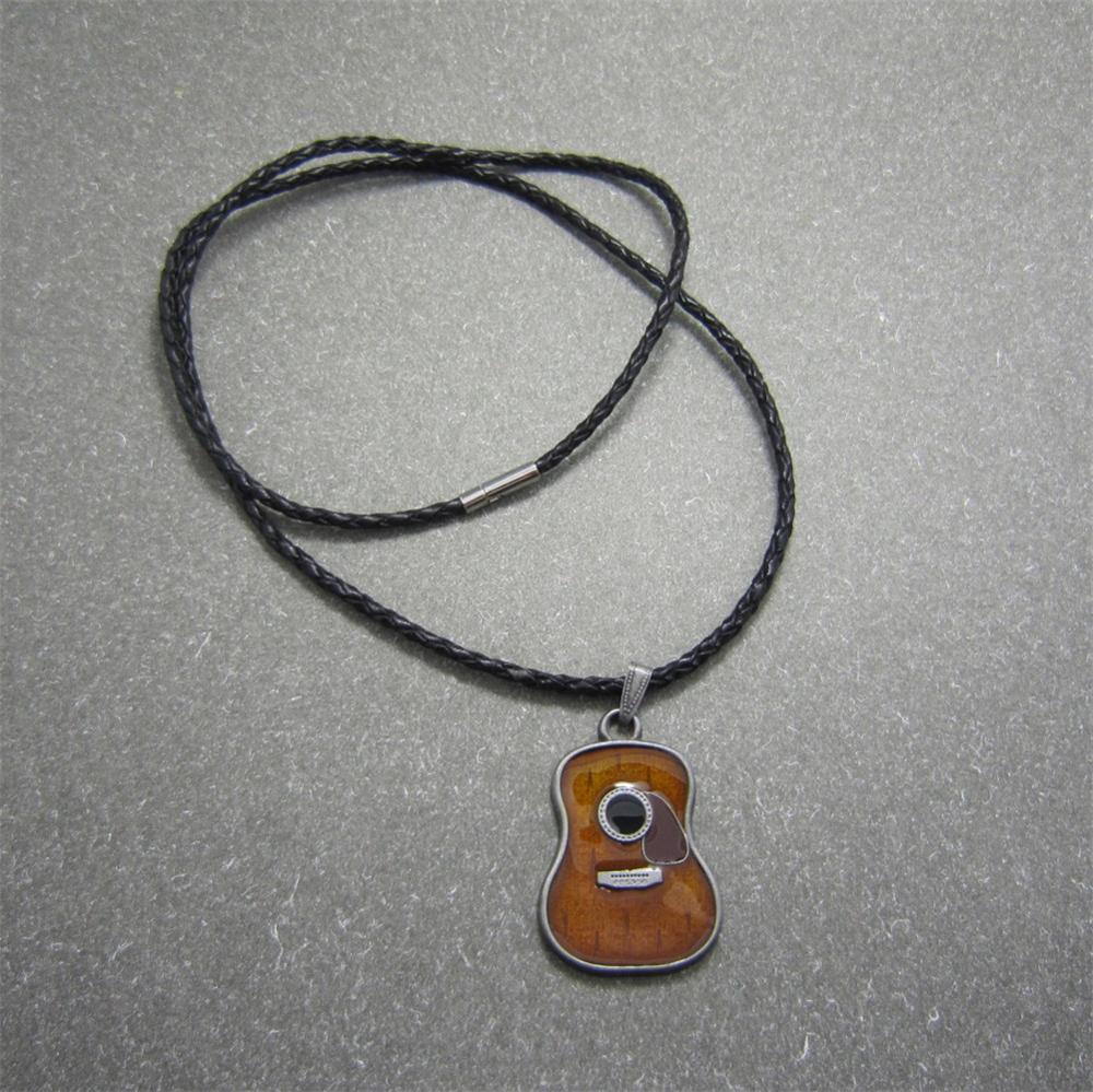 Guitar Music Metal Necklace