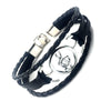 Musical Note Leather Bracelet
