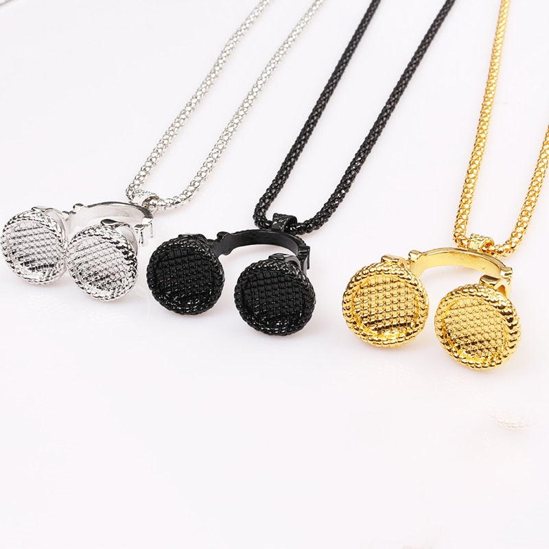 Free - Music Headset Long Necklace