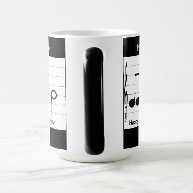 Music Notes Birthday Magic Mug