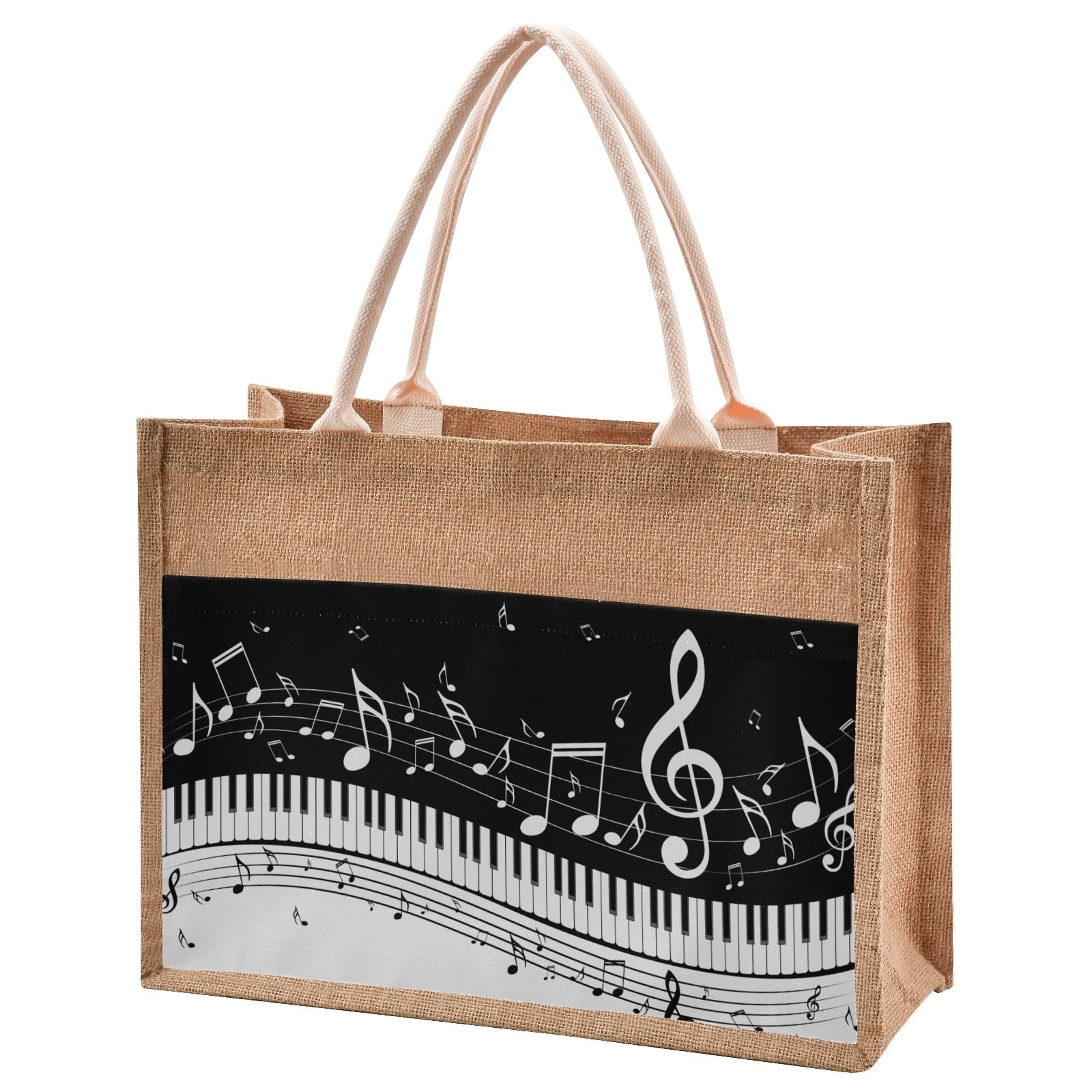 Music Notes Travel Beach Bag