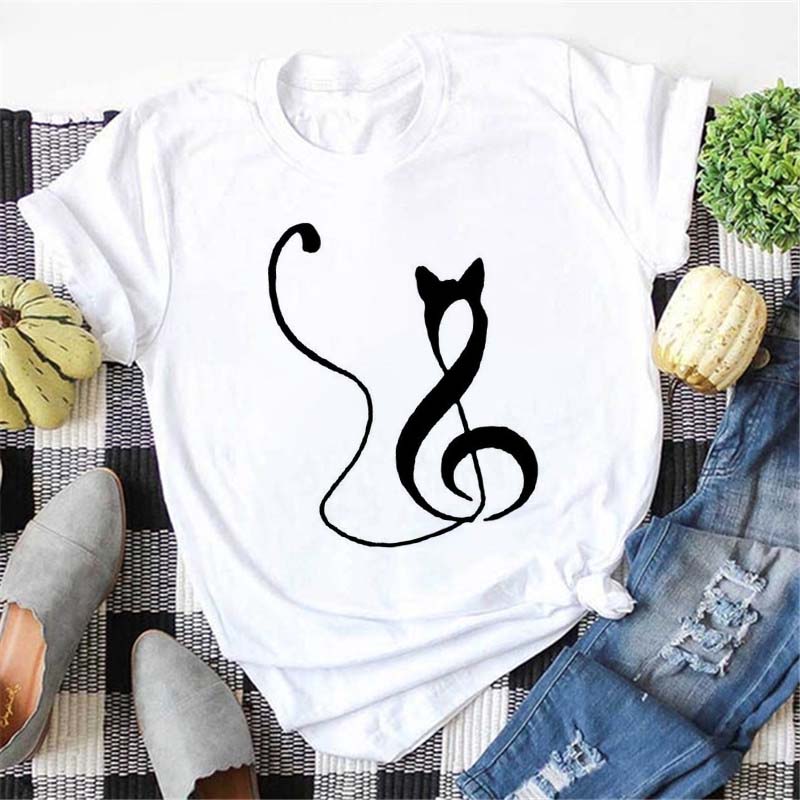 Music Treble Clef Design T-shirt
