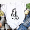 Music Treble Clef Design T-shirt