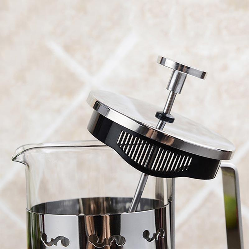 Musical Note French Coffee Tea Pot