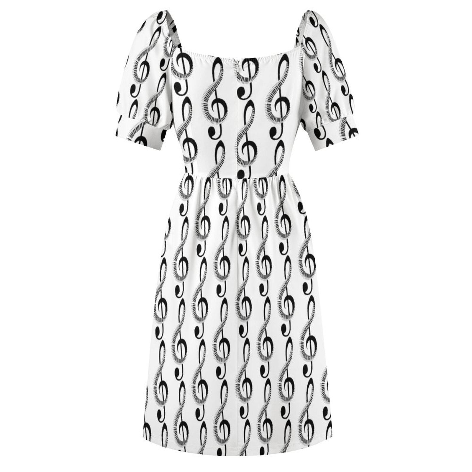 Treble Clef Music Note Dress