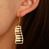 Piano Keys Dangle Earrings