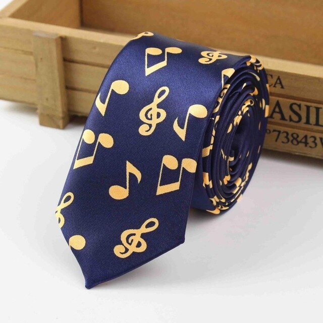 Free - Music Note Necktie