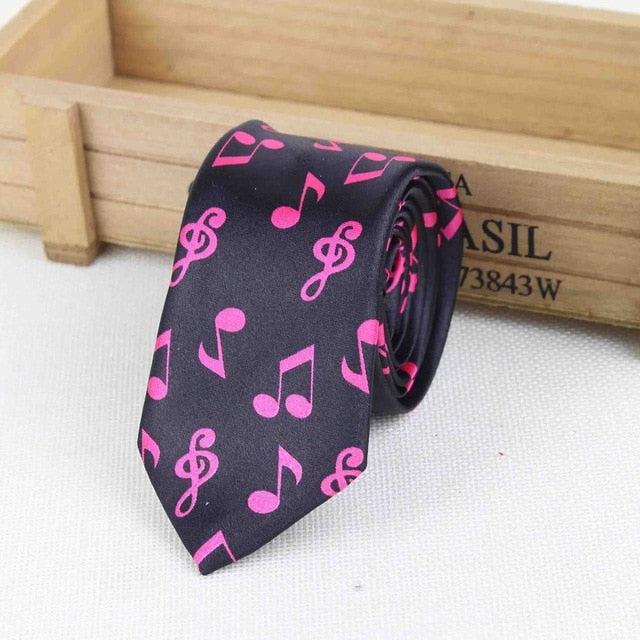 Free - Music Note Necktie