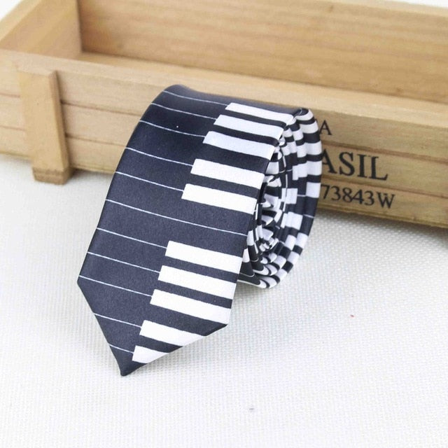 Free - Music Note Necktie