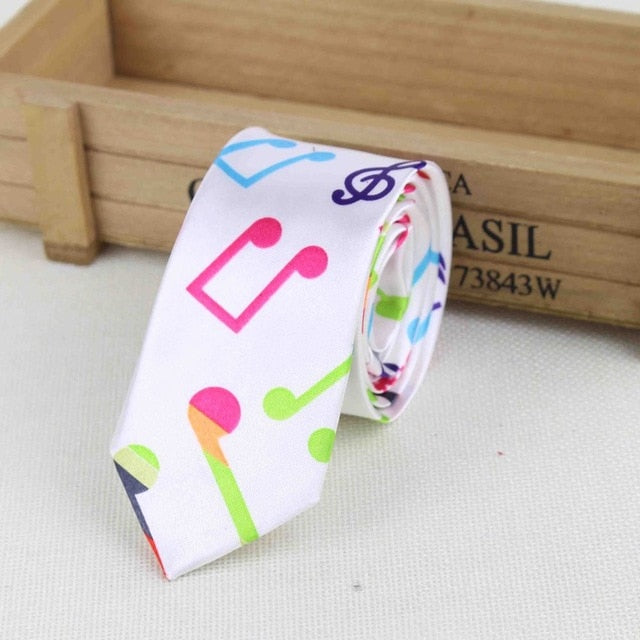 Free - Music Note Necktie