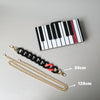 Piano Acrylic Clutch Purse