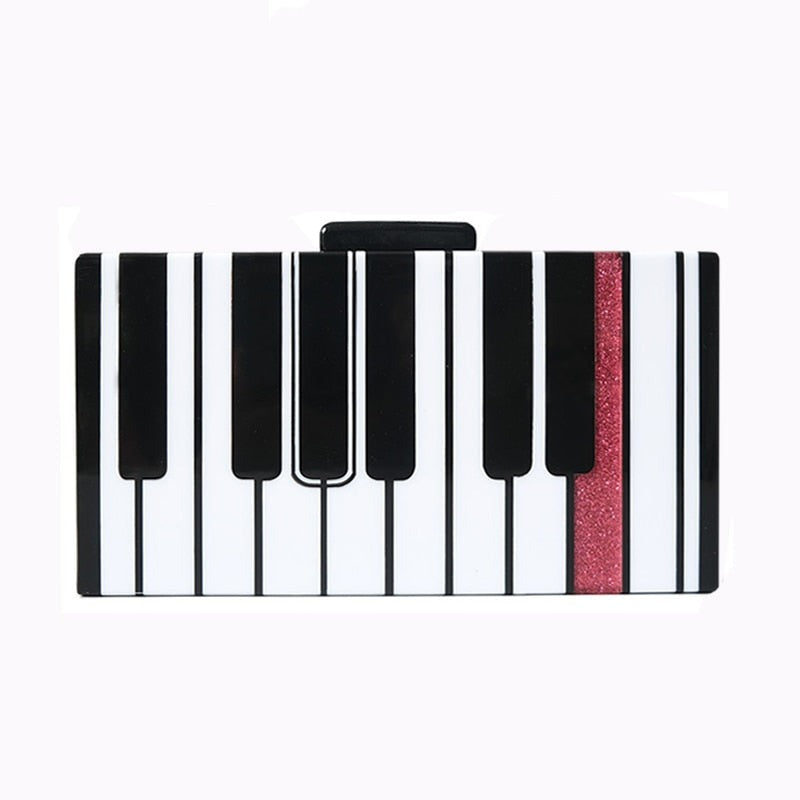 Piano Acrylic Purses and Handbags