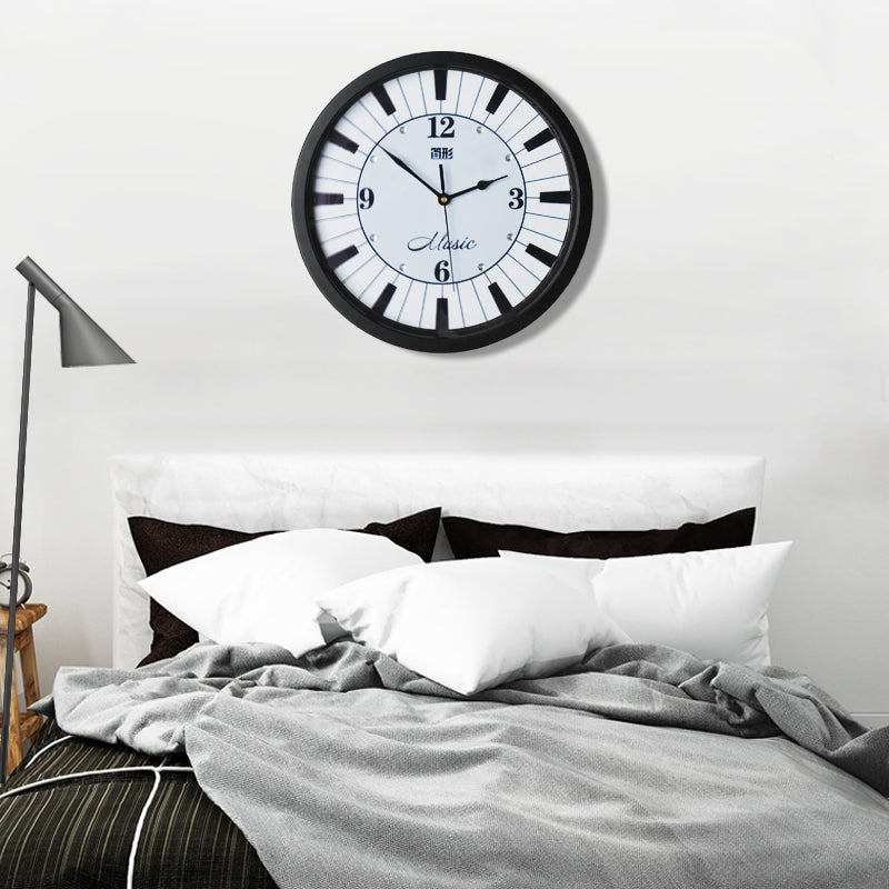 Music Art Wall Clock Set