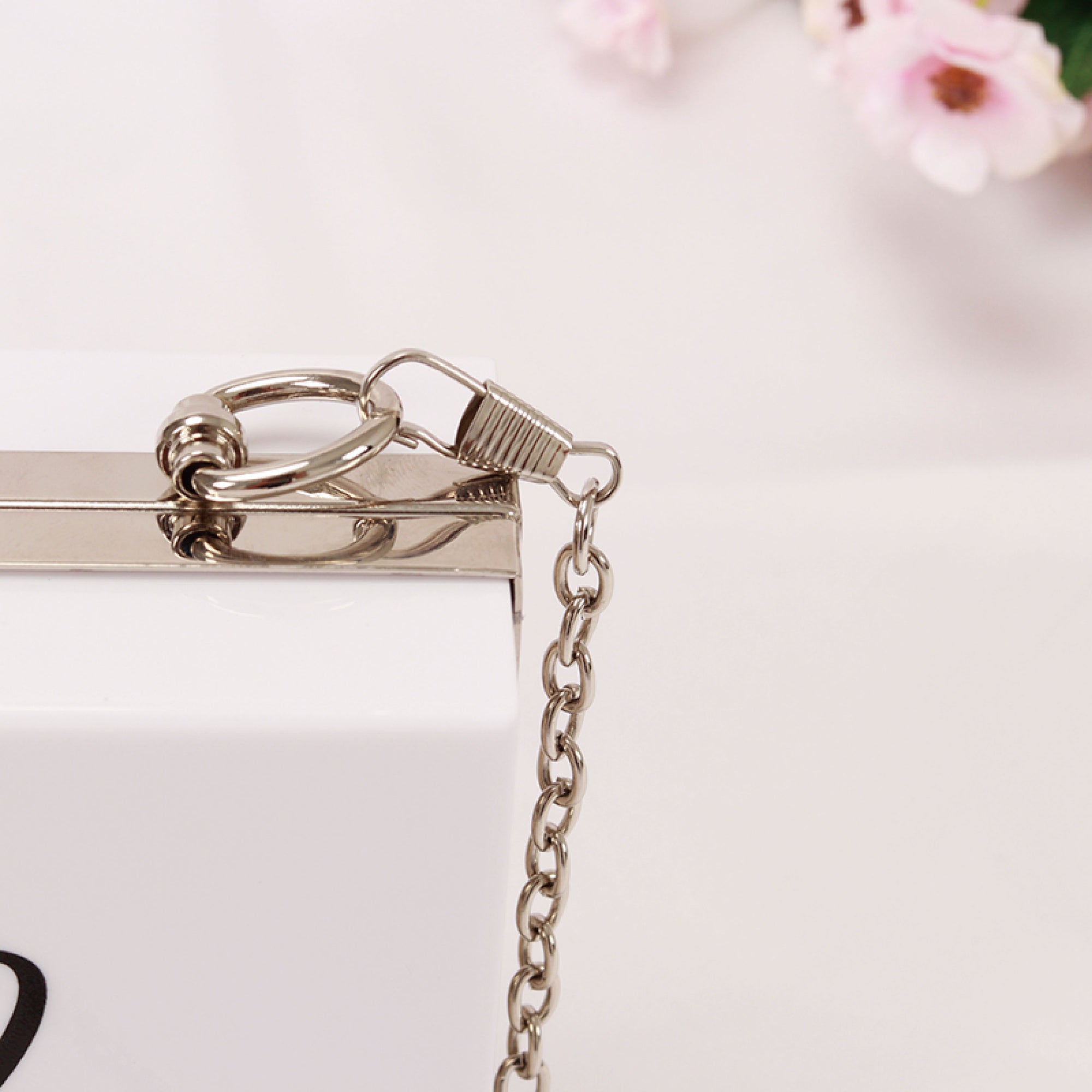 Music Notes White Women's Bag