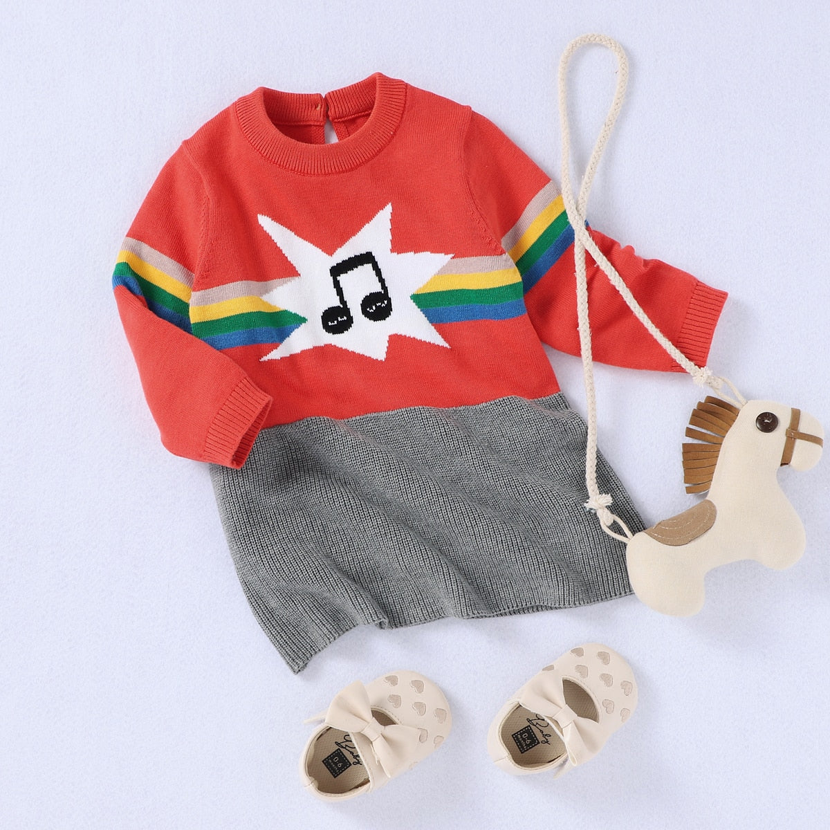 Infant Music Notes Kid's Dress