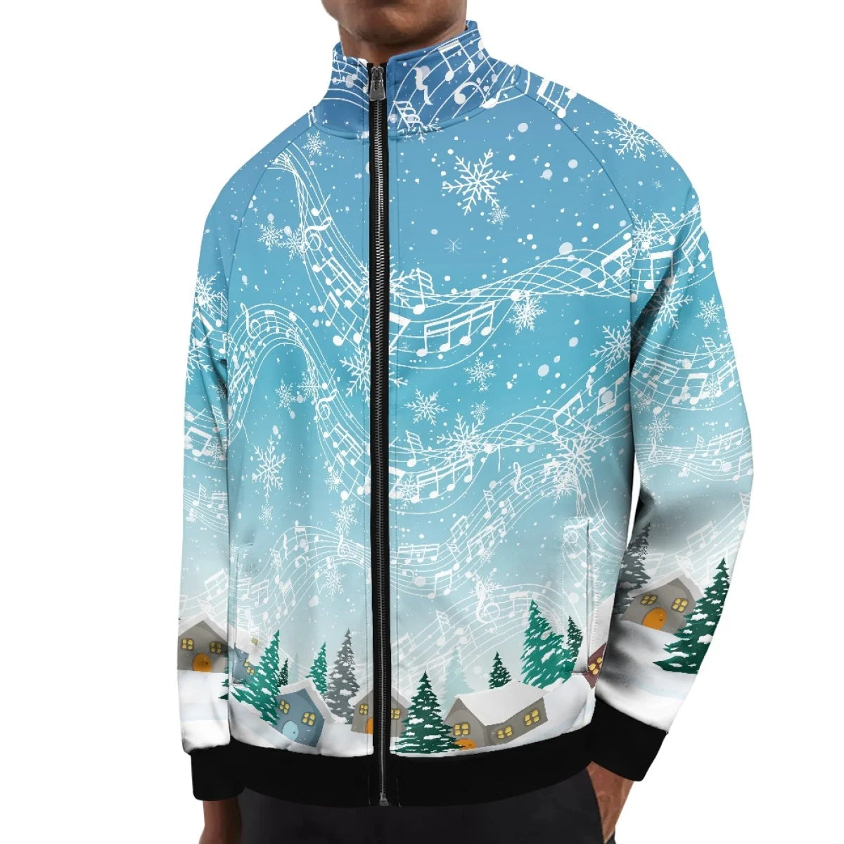 Music Note Christmas Jacket