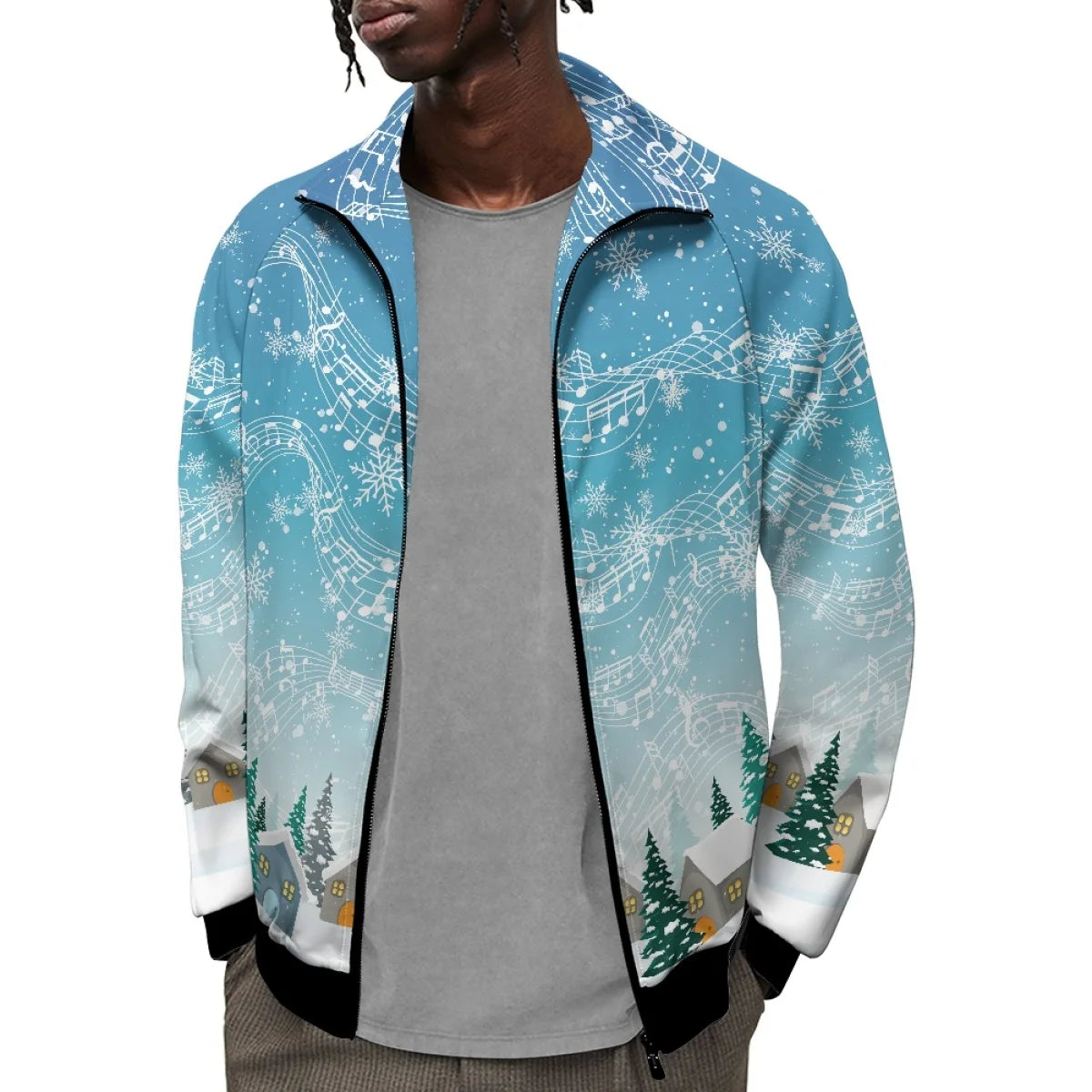 Music Note Christmas Jacket