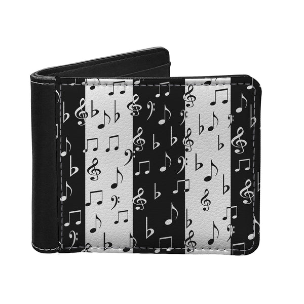 Concert Wallets Music Notes Design Wallet - Artistic Pod