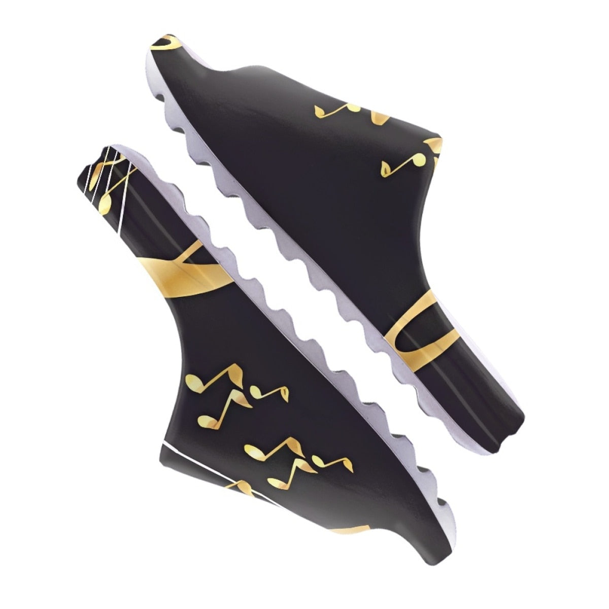 Music Note Flat Sandals