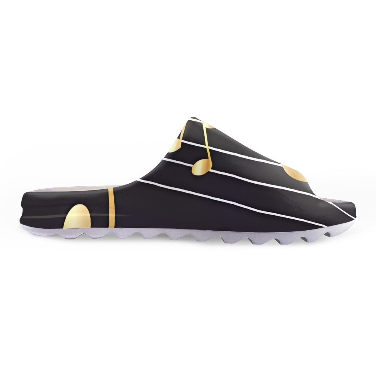 Music Note Flat Sandals