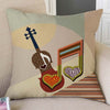 Musical Instruments Home Decor Pillow Case