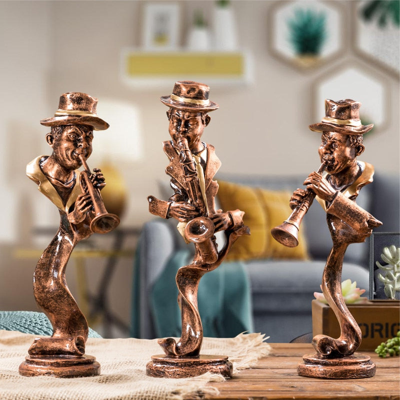 Abstract Music Band Resin Ornament