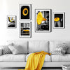 Yellow Music Creative Wall Art