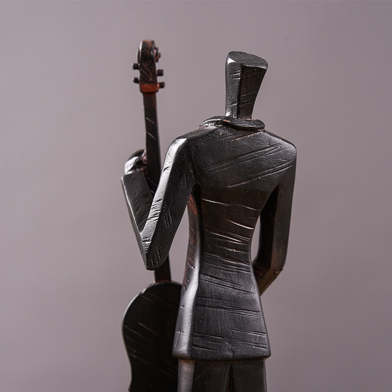 Nordic Music Band Character Sculpture