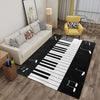 Piano Guitar Living Room Rug