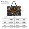 Music Notes Pattern Tablet Laptop Bag