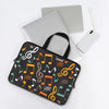 Music Notes Pattern Tablet Laptop Bag