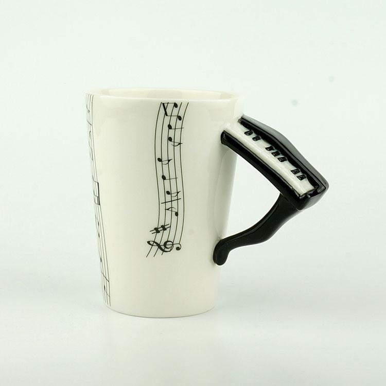 Piano Ceramic Cup - Artistic Pod