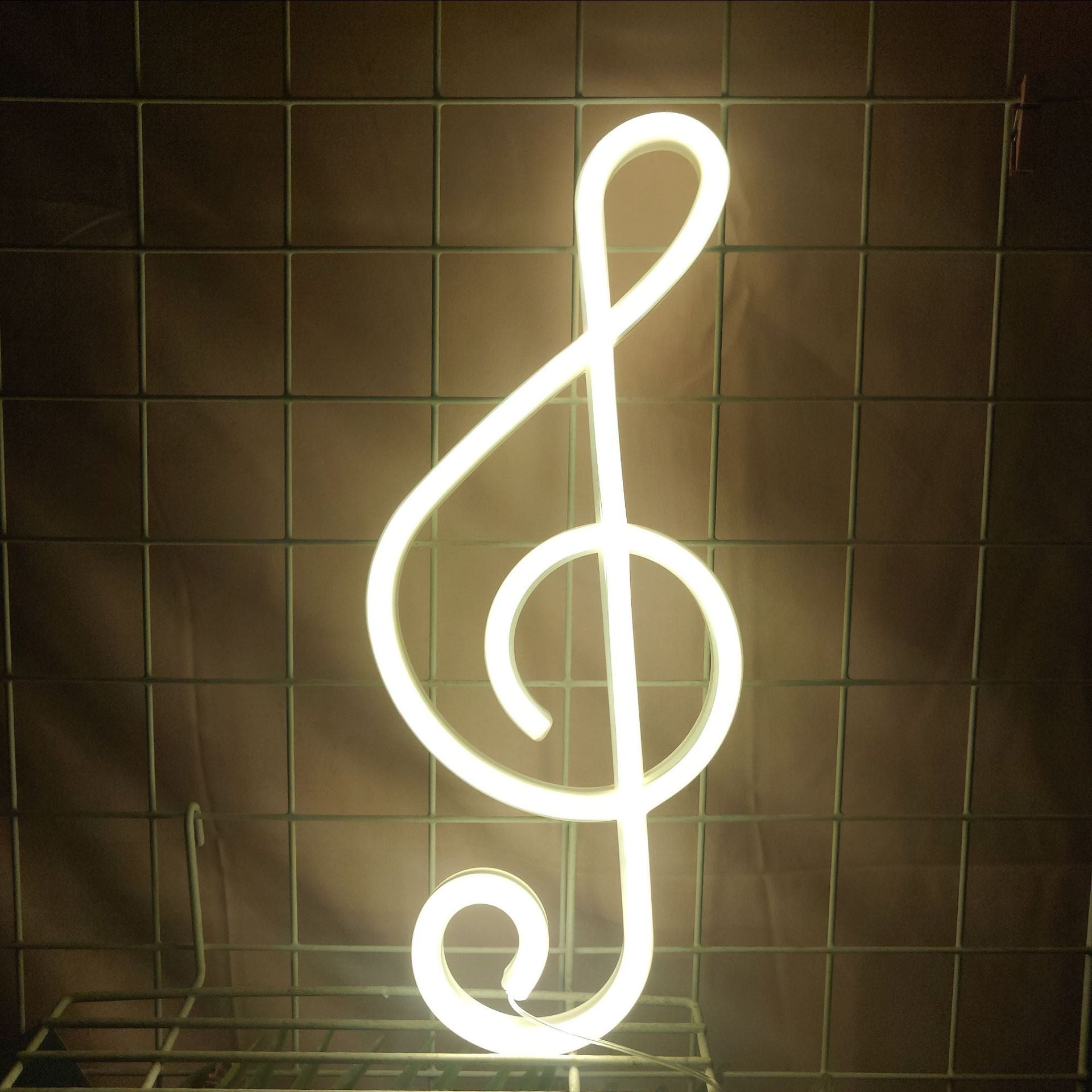 Treble Clef Neon Light