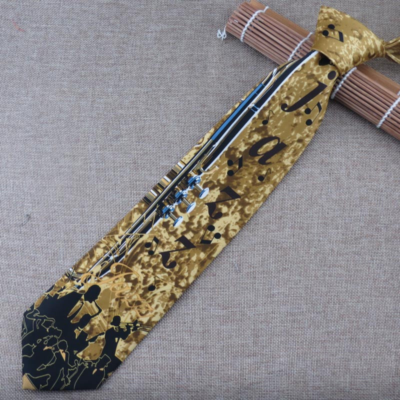 Music Note Novelty Tie