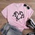 Music Notes Heart Love Graphic T-shirt