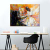 Girl Play The Piano Wall Art