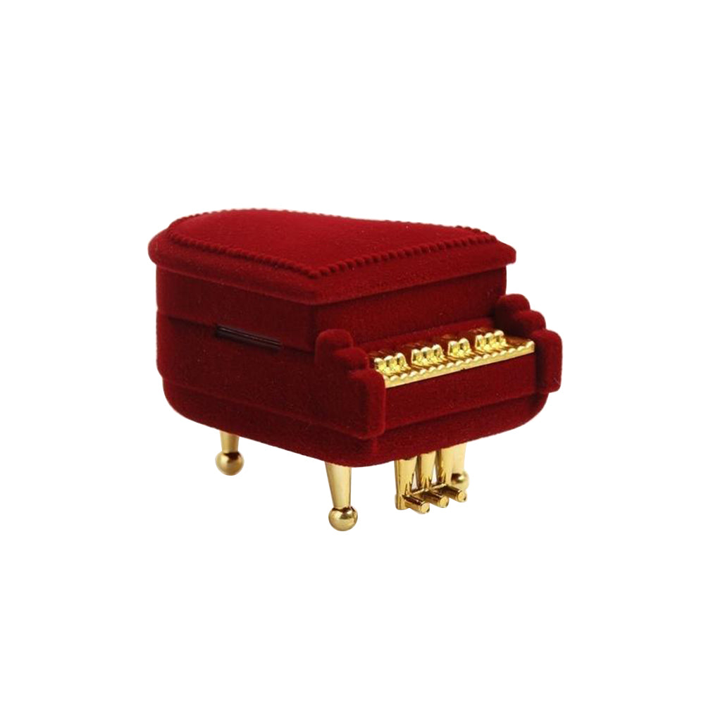 Red Piano Jewelry Box