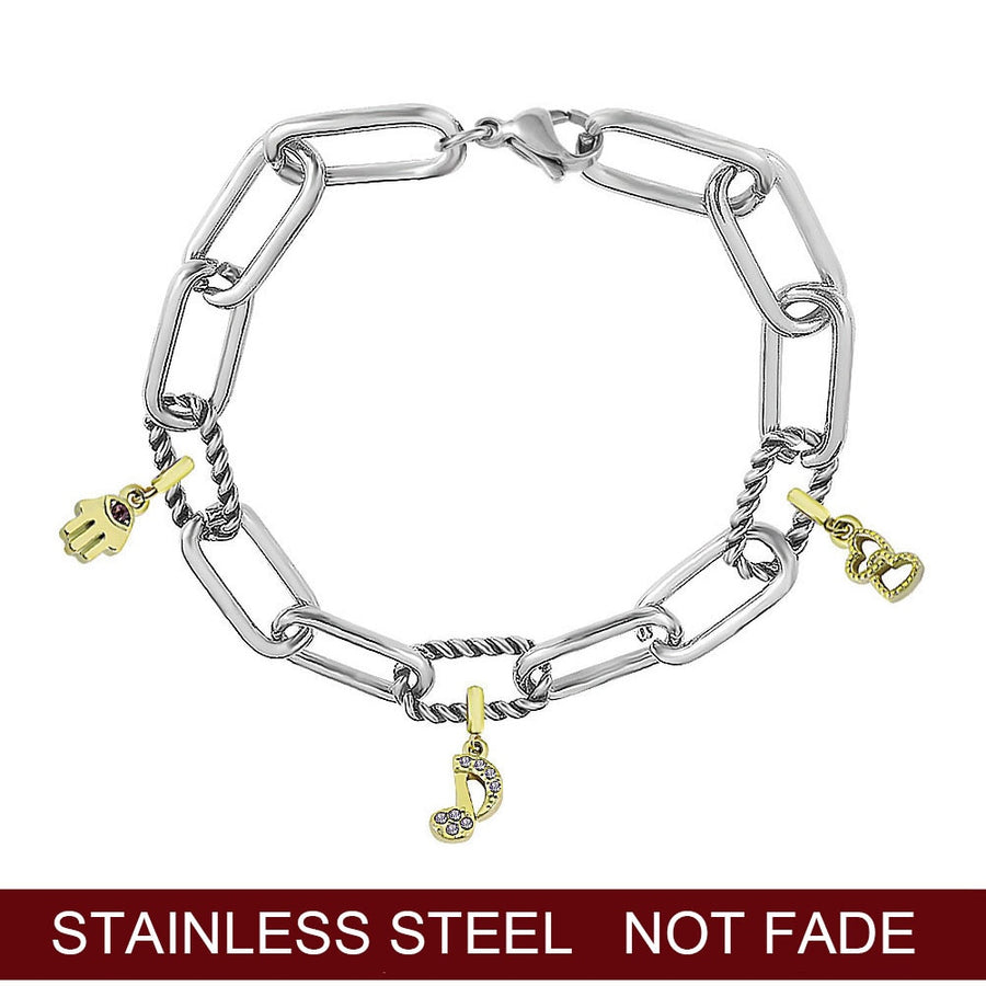 Music Notes Linking Bracelet