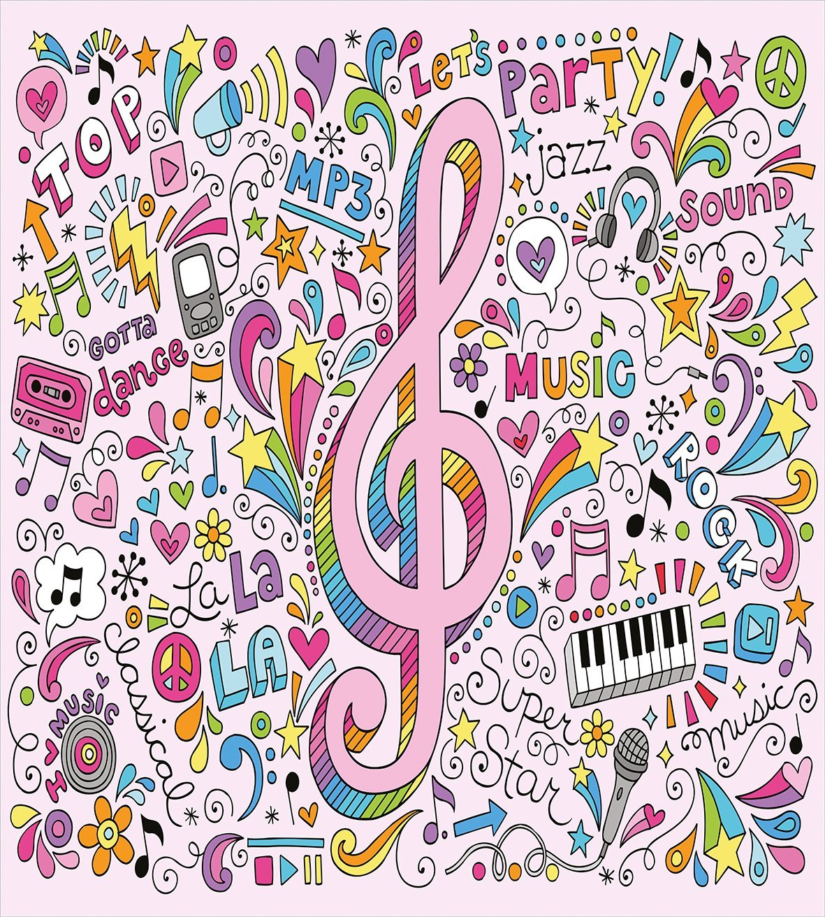 Party Music Bedding Set