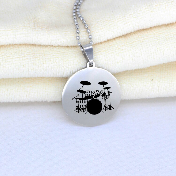 Drummer Musician Necklace