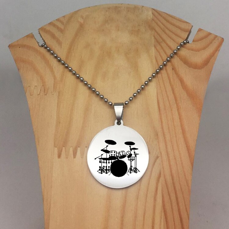 Drummer Musician Necklace