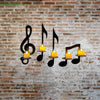 Music Notes Wall Candle Holder