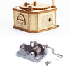 DIY Phonograph Wood Puzzle Music Box