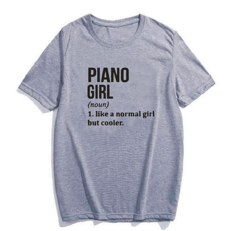 Piano Girl Definition T-Shirt