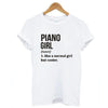 Piano Girl Definition T-Shirt